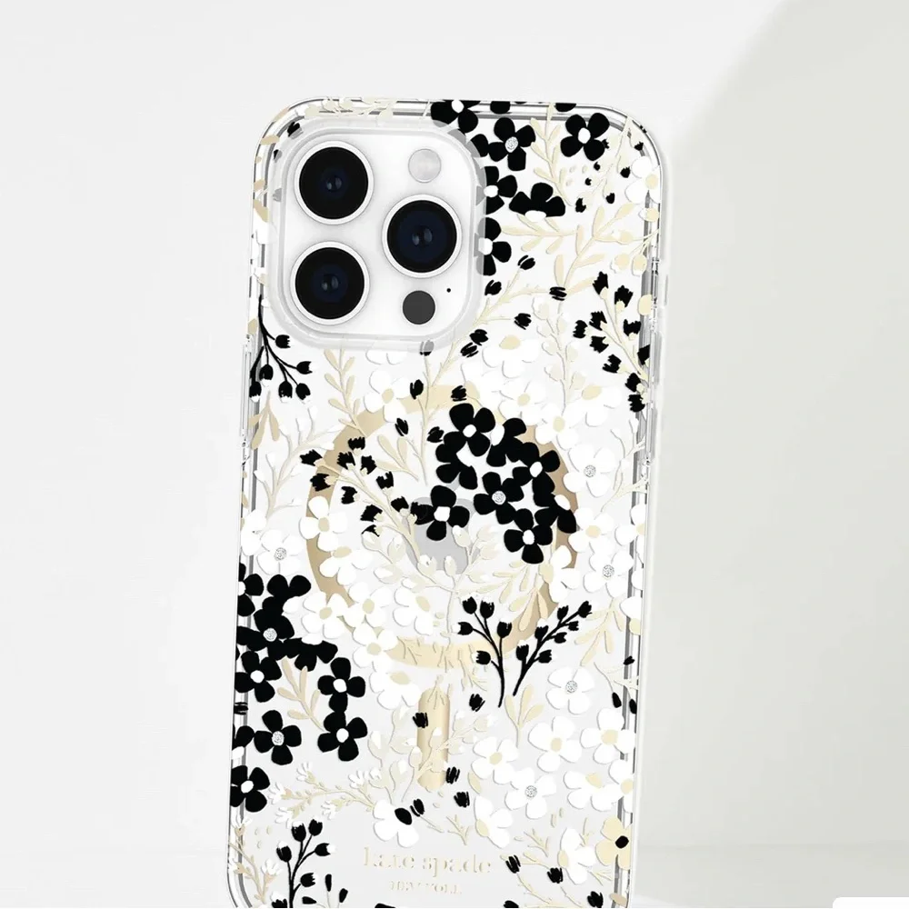 NIB♠️Kate Spade ♠️ iPhone 14 Pro Max or 15/14/13 Floral Design MagSafe Case